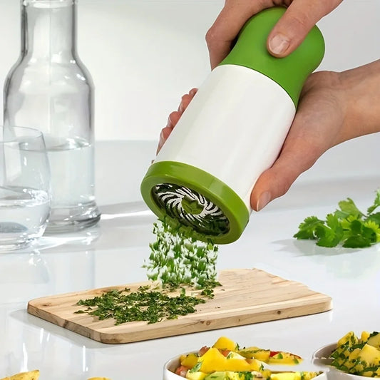 Manual Herb Grinder Spice Mill Parsley Shredder Vegetable Cutter