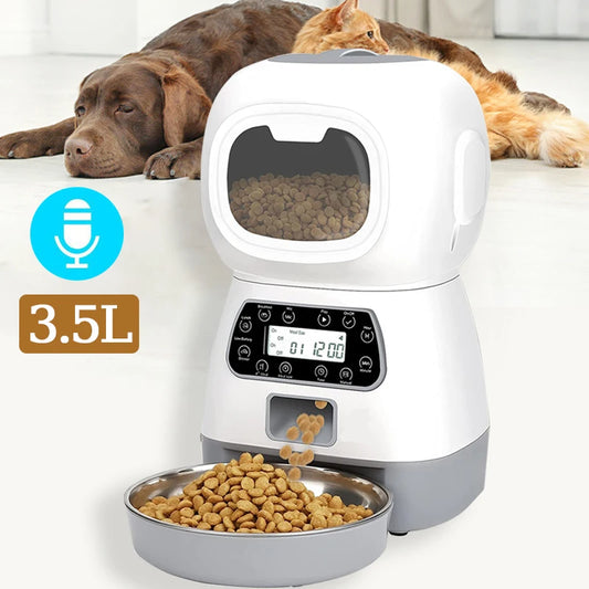 Automatic Pet Feeder Smart Food Dispenser For Dog Cat Bowl