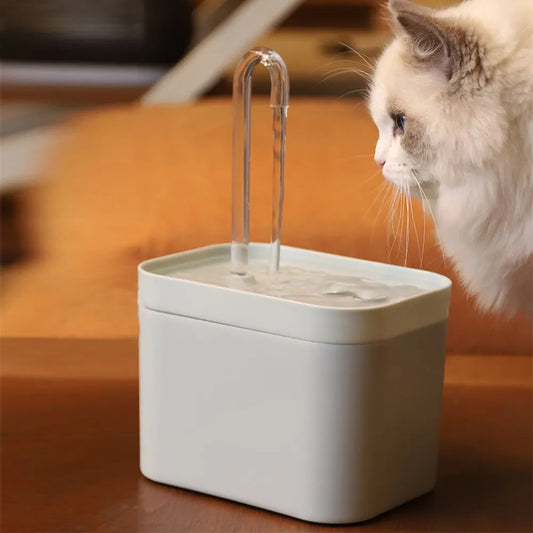 Ultra-Quiet Cat Water Fountain Filter Smart Automatic Pet Water Dispenser