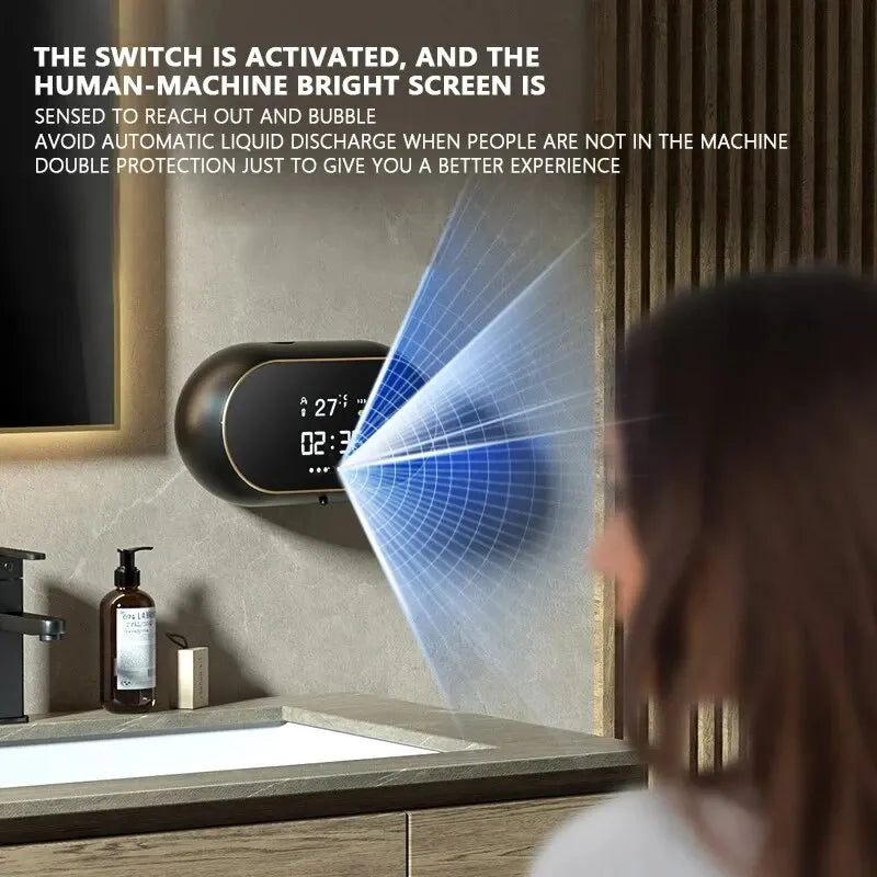 Automatic Foaming Soap Dispenser 450ml Touchless Touch-Free Sensor