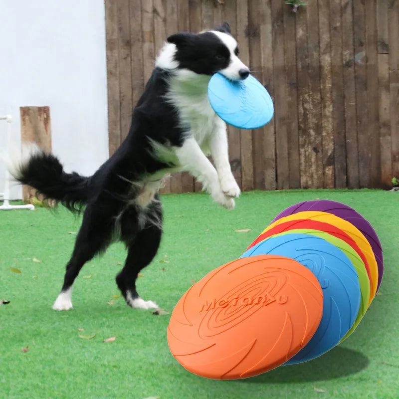 Bite Resistant Flying Disc Toys For Dog Multifunction Pet Puppy Training Toys